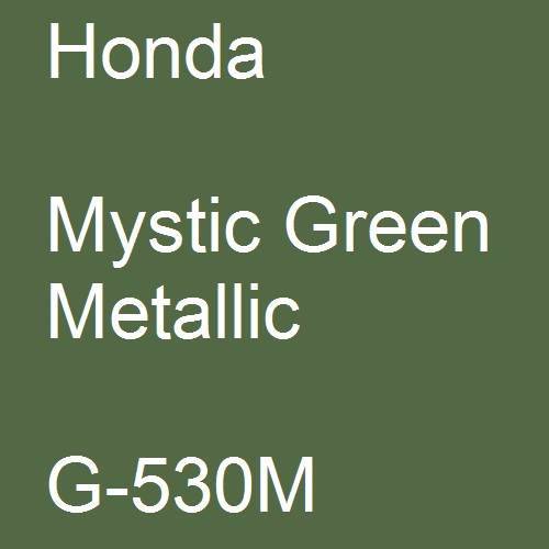 Honda, Mystic Green Metallic, G-530M.